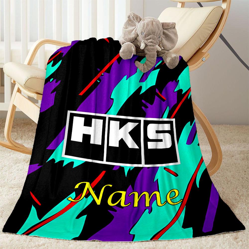 Hks Style Blanket Soft Warm Cozy Perfect for Couch Bedding Bed Four Seasons Multipurpose Modern Style Ideal Gift For Birthday Valentine'S Day