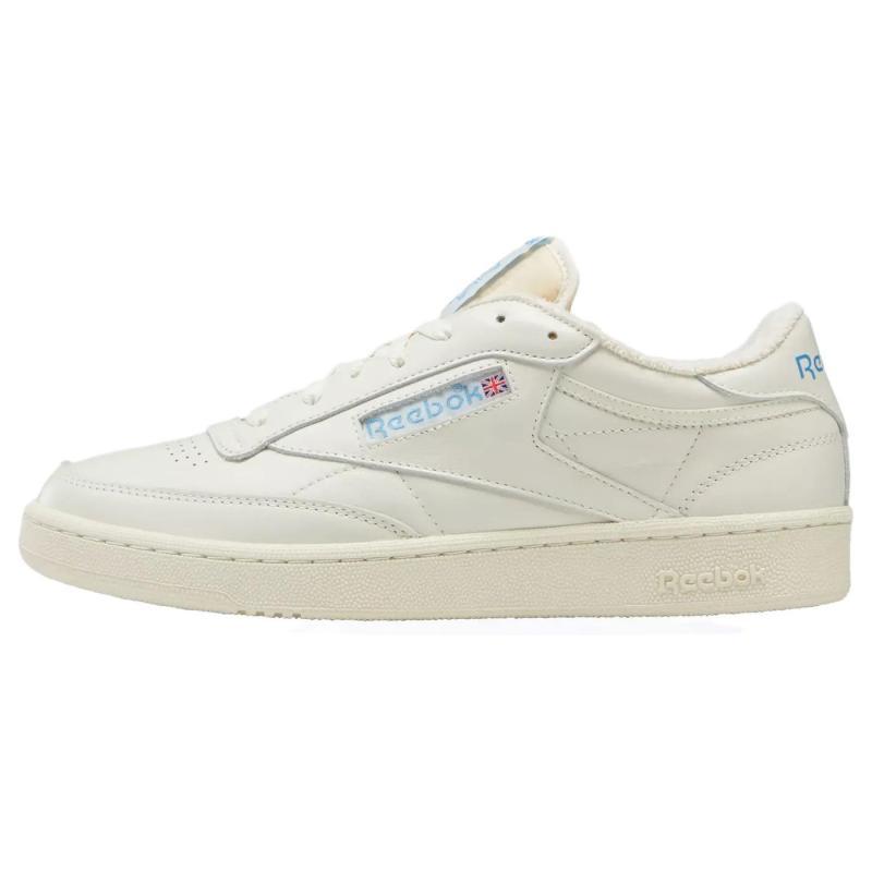 

Reebok Club C 85 Vintage Chalk Essential Blue Sneakers 100007794 38.5 бежевый