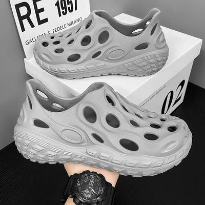Summer Personalized Hole Shoes Hollow Breathable Sub Non-slip Large Size Basket Shoes Beach Sandals