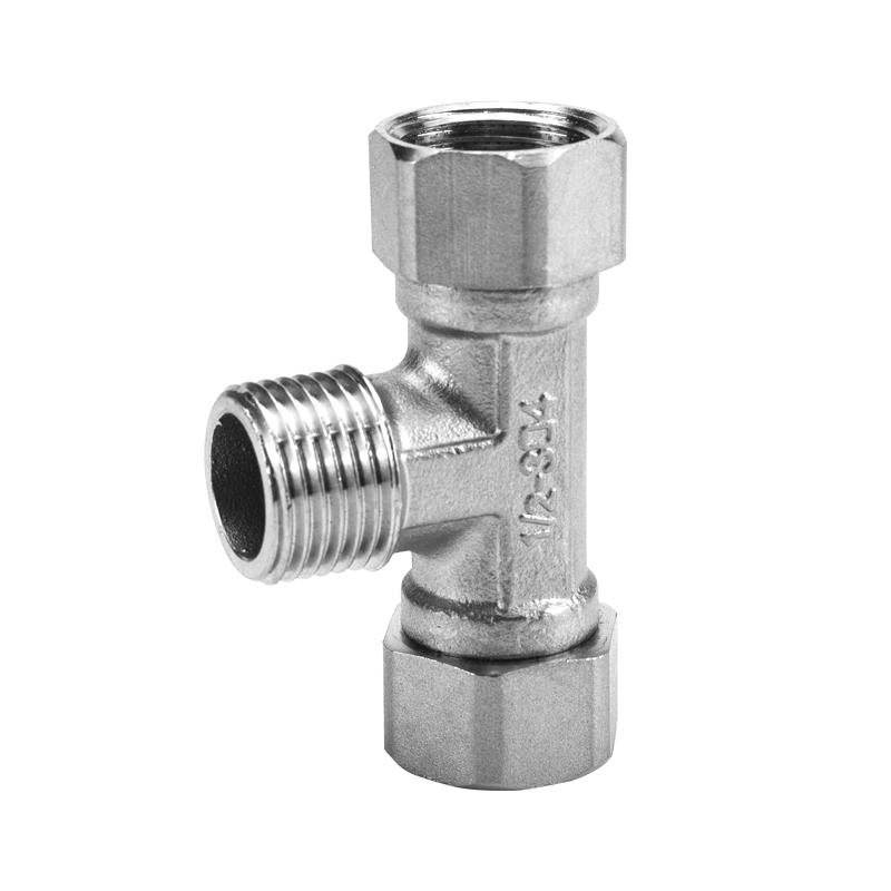 1/2" 3/4" 1" BSPT Female Male Elbow 90 Degree Tee 3 Ways Union Socket Rotated Connector Coupler 304 Stainless Steel