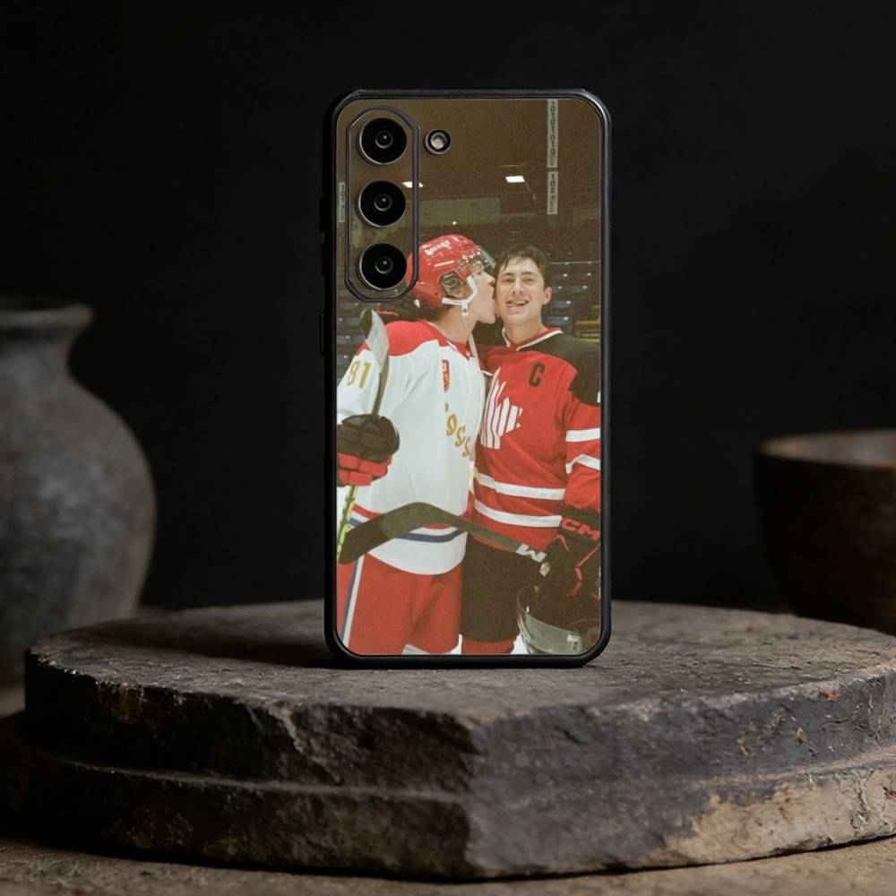 LGBTQ H-Heated R-Rivalry Ice Hockey Phone Case For Samsung Galaxy A91,80,73,72 ,71,53,52,32 ,31,22,21s,20,Soft Black Case