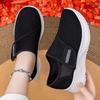 Breathable Mesh Slip-On Velcro Casual Women's Lightweight Walking Shoes for Summer