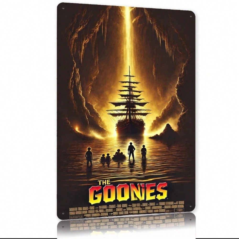 Vintage Tin Movie Poster Wall Art x Inch Metal Film Sign for Home Office Decor 20x30cm(7.8x11.8inch)