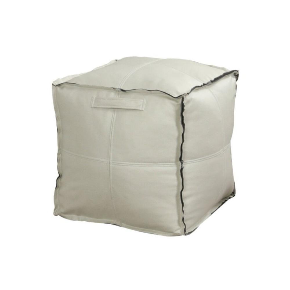 Unstuffed Bean Bag Cover Large Capacity Pouf Cover Non-Slip Sofa Footstool Cover Corner