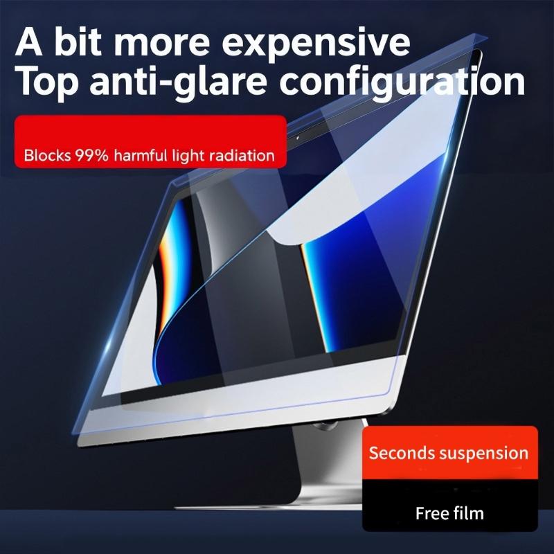 Pellicola Protettiva Sospesa Con Tecnologia Per La Cura Degli Occhi Blocca La Luce Blu Dannosa Per Accessori Schermo Computer