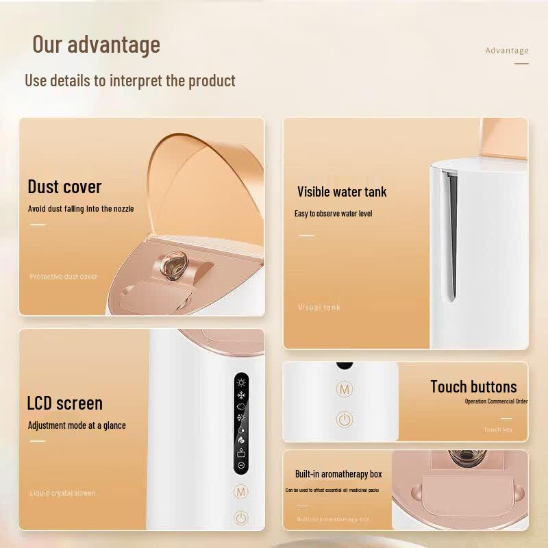 Jindao 3-Mist Facial Steamer CN plug (adapter included)