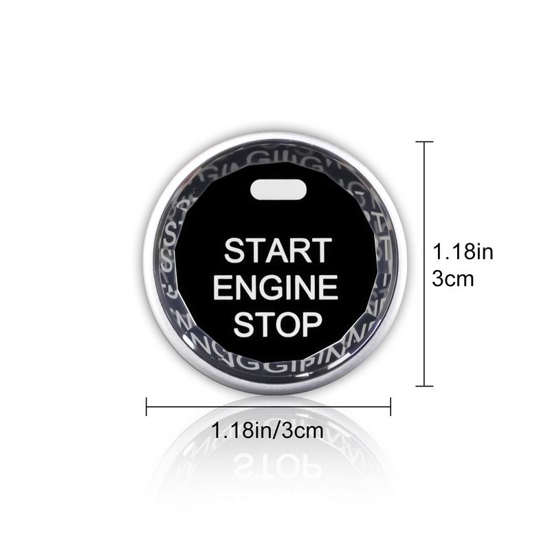 Crystal Engine Start Stop Button Cover For Mazda Anti Scratch Sport Waterproof Style Interior Modification Decor Car Accessories