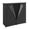 VEVOR Firewood Rack with Waterproof Cover 1855 mm Outdoor Wood Storage, for Fireplace Patio Deck, 730 kg Load