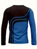 T-shirt men's long sleeve T-shirt with print 1 piece