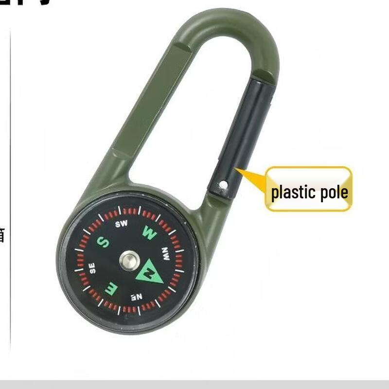Abay Carabiner Compass Thermometer