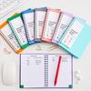 A6 Spirals Notebook Password Book Address Book with Alphabets Index Diary Writing Pad Office School Supplies for Home