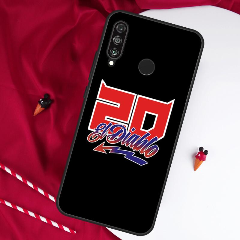 

Moto NO.20 Fabio Quartararo For Huawei Nova 12s 11i 12i 10 9 SE 5T Y91 Y90 Y60 Y70 Y72 Y61 P20 P40 P30 Lite P60 Pro Case Huawei Nova 12i