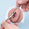 1 Pezzo Tubo Ricevitore per Piercing in Acciaio Inossidabile Strumento Sicuro per Piercing al Corpo per Piercer Novizio Professionista