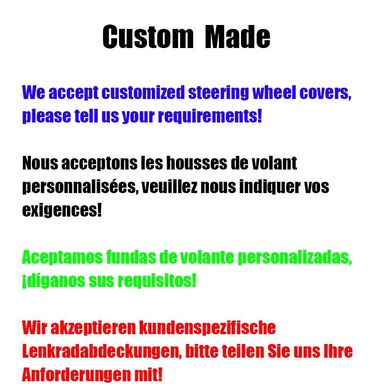 CARDAK Schwarzes Wildleder Leder Auto Lenkradbezug für Volkswagen Golf 7 MK7 GTI R VW Polo Scirocco 2015 2016