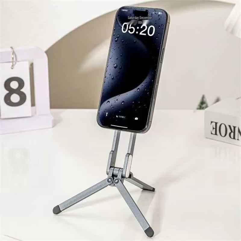 Magnetic Phone Holder & Foldable Tripod for Photography and Live Streaming