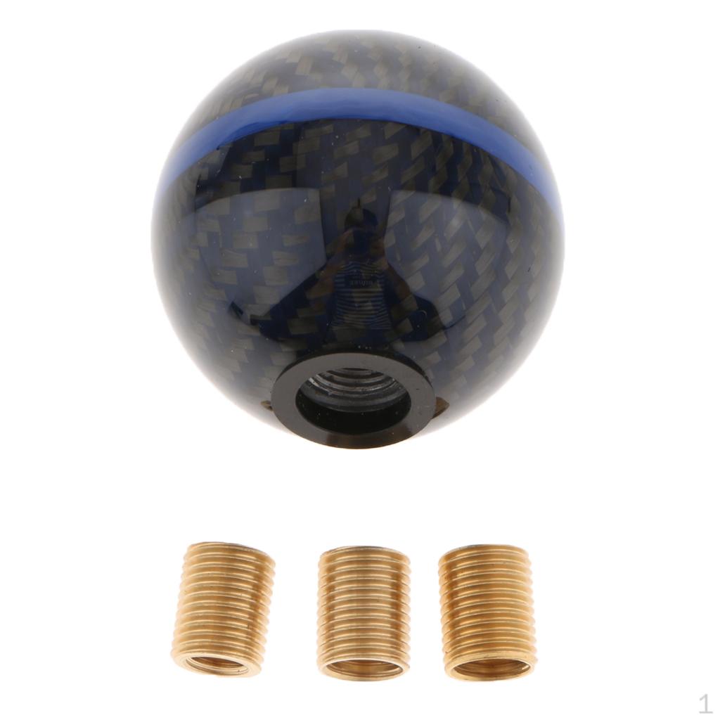 Car Lever Change Carbon Fiber Manual Knob
