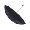Extra Large, Thick, Reinforced Windproof Umbrella with Long Handle and Stylish Logo Print
