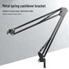 Adjustable Foldable Mobile Phone Stand with Metal Base and I-Beam Clamp
