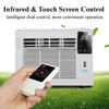 330W 1100W Mini Air Conditioner Portable Small Desktop Air Cooler Cold And Warm Air Conditioning Fan LED Control Panel With Remote Control