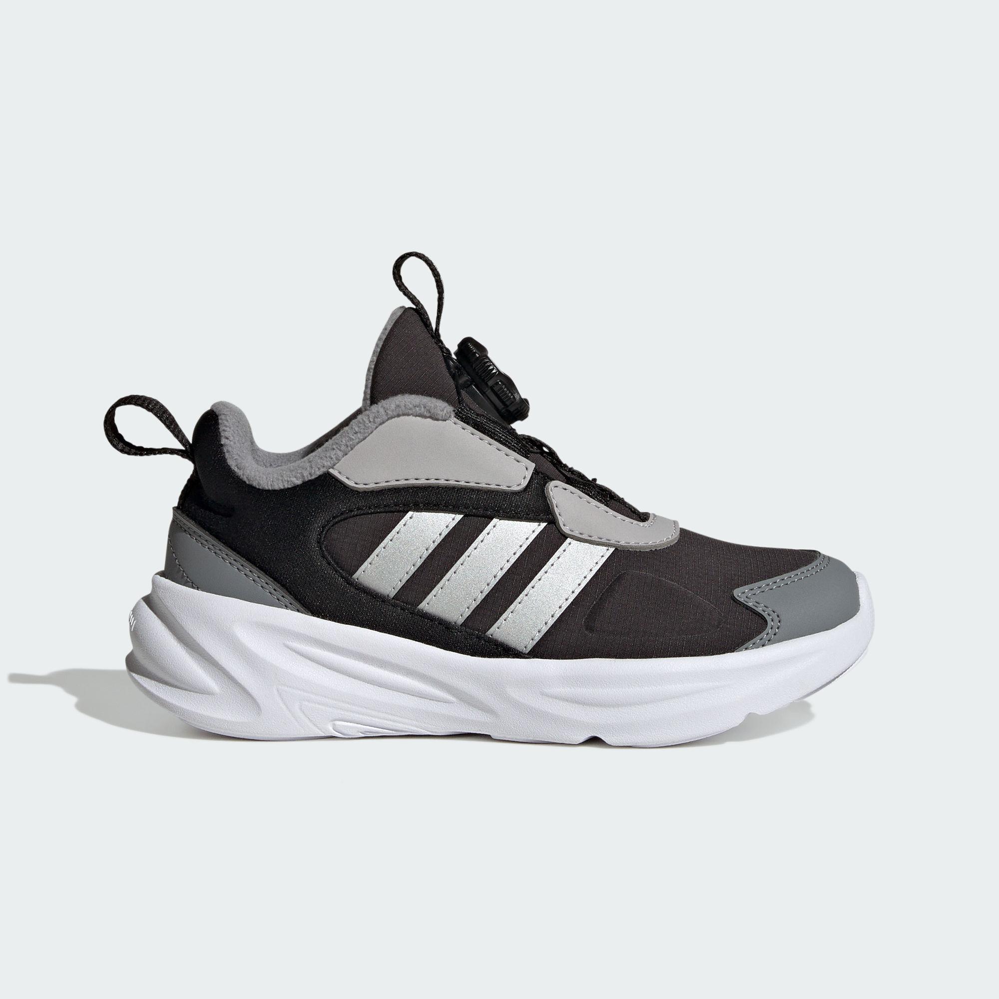 Adidas Ozelle Low top Casual Shoes Black Gray Kids 29