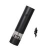 Uqezagpa Electric Pepper Mill Set, Electric Salt Mill, Pepper Grinder, USB Rechargeable, Adjustable Mill for Kitchen Cooking