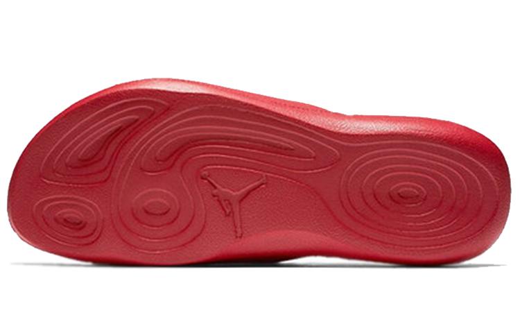 Air Jordan Hydro 6 Slide 'Gym Red Black' 881473-600