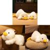 Adorable Plush Duck Stuffed Toy For Kids Soft Cuddly Pillow Gift Ideal For Girls