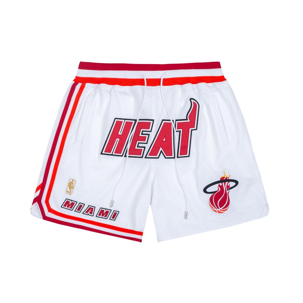 Mitchell & Ness X Just Don Basketball Shorts Unisex White PFSW6977-MHEYYPPPWHOR