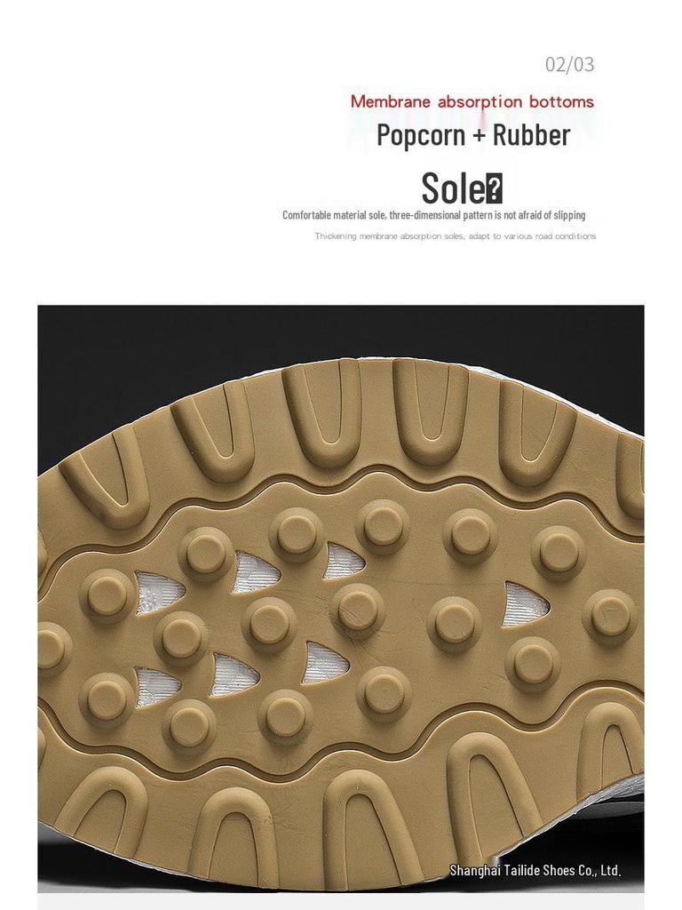 Genuine Leather Men's & Women's Trendy Sneakers - Size 45, Versatile for Autumn & Winter