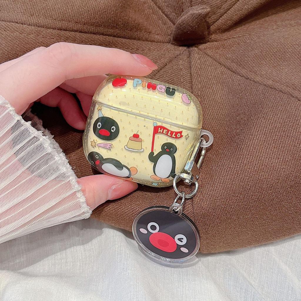 Imd cartoon cat is suitable for Apple Airpodspro1 earphone protective case cover 1pro second and third generation earphone case 1.