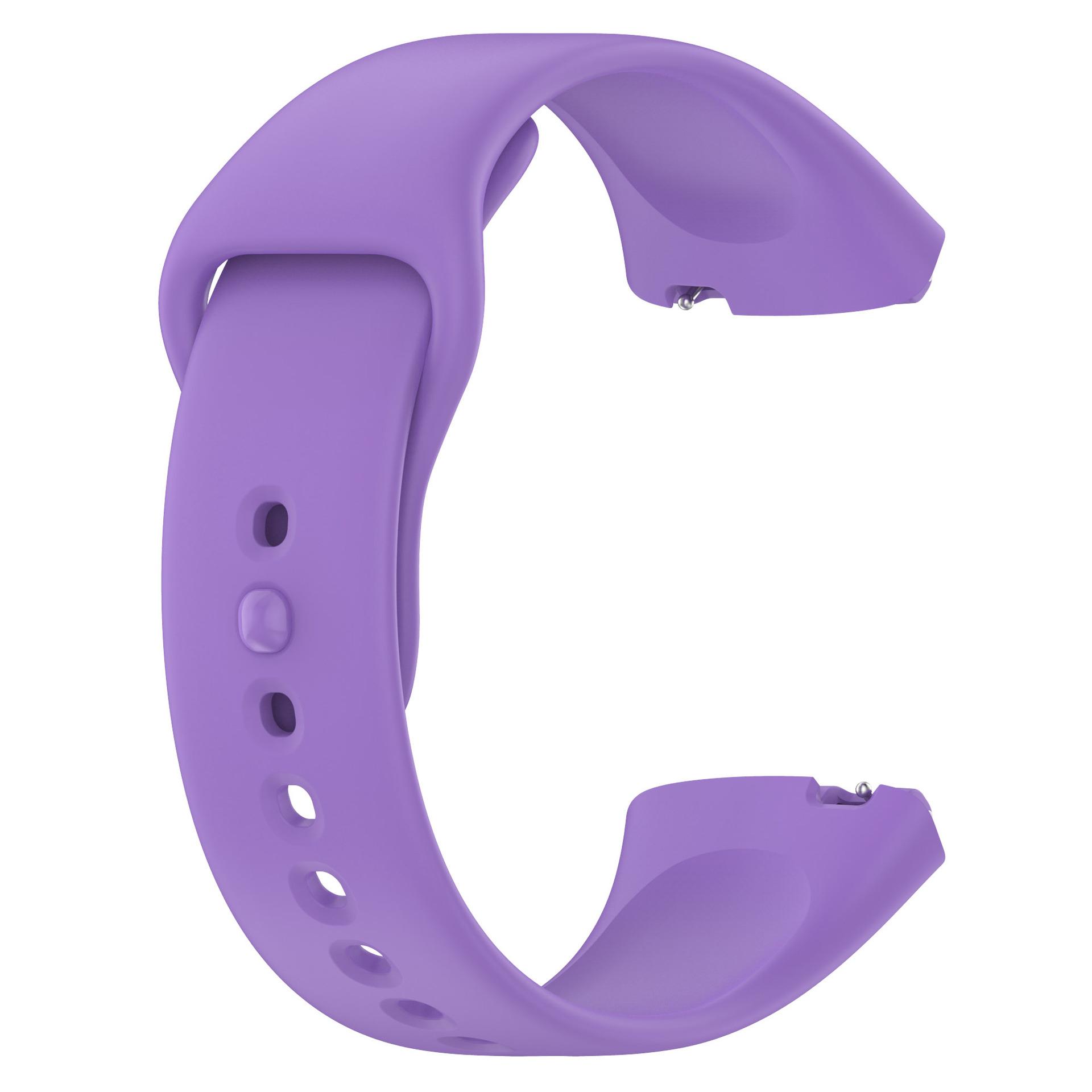 

Silicone Strap For Redmi Watch 3 Active Replacement Bracelet For Xiaomi Mi Band Watch3 active Breathable WristBand Strap Belt for Watch 3 Active фіолетовий