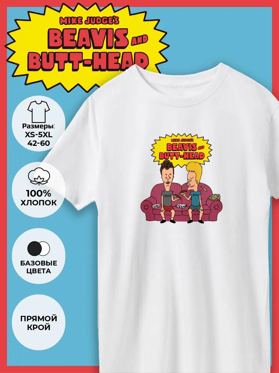 Straight Printed T-shirt - Beavis and Butt-head L