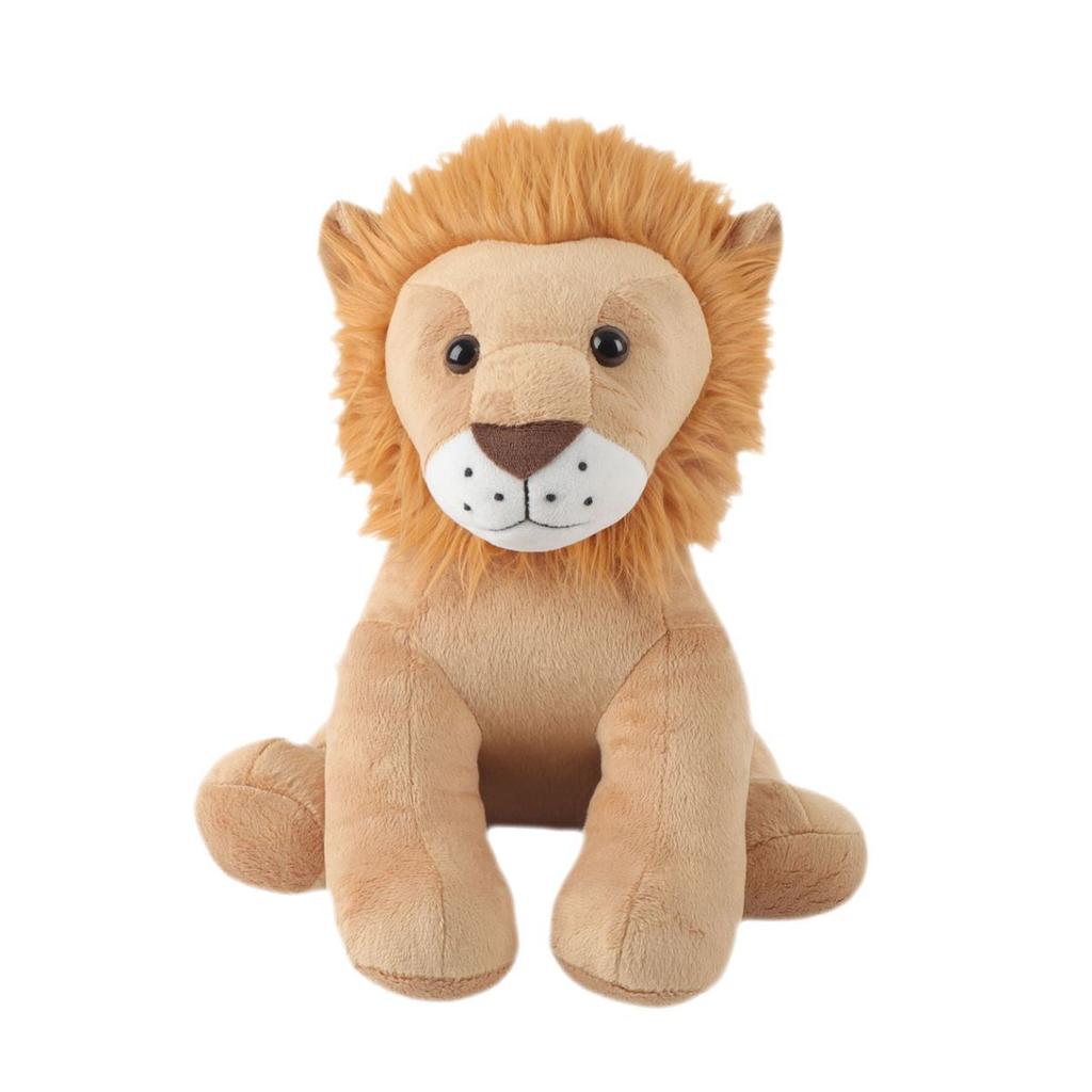 17cm/25cm/30cm Super Soft Cute Lion Plush Toy Fluffy Stuffed Animal for Kids Hugging Pillow Cartoon Birthday Gifts Home Decor