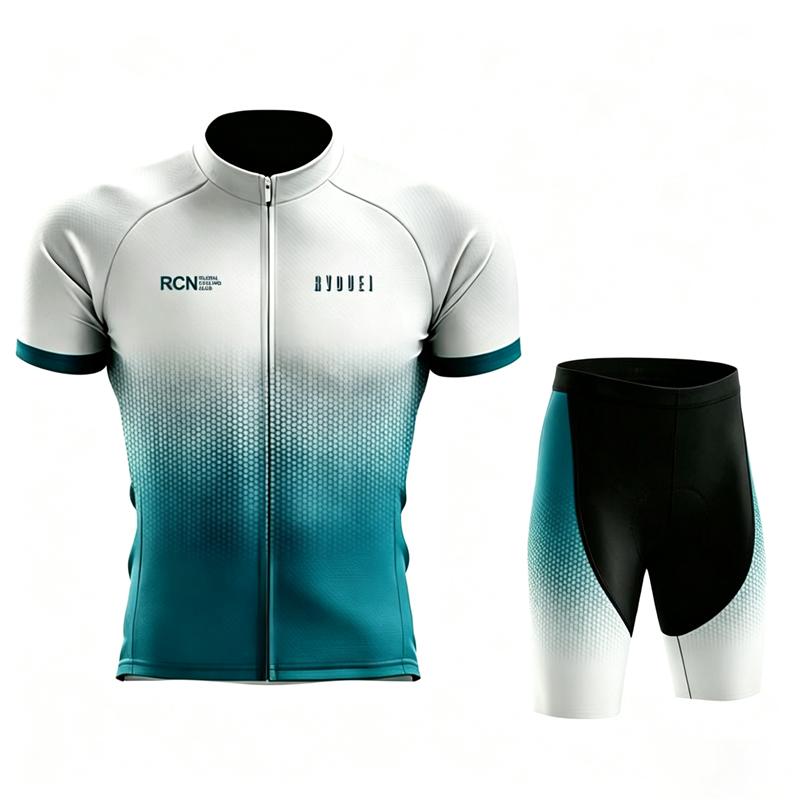 Rcn Rvouei Pro Team 2026 Set Maglia Ciclismo Estiva Traspirante Bicicletta Uomo MTB Abbigliamento Bici Maillot Ropa Ciclismo Uniforme Completo
