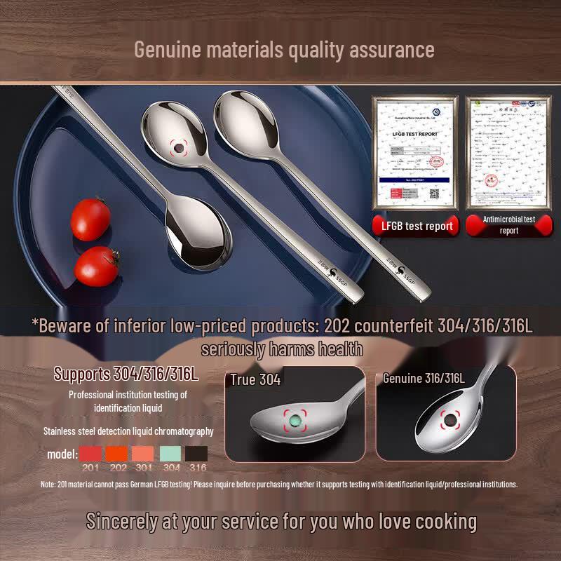 Sansi Steel 316 Stainless Steel Spoon Set