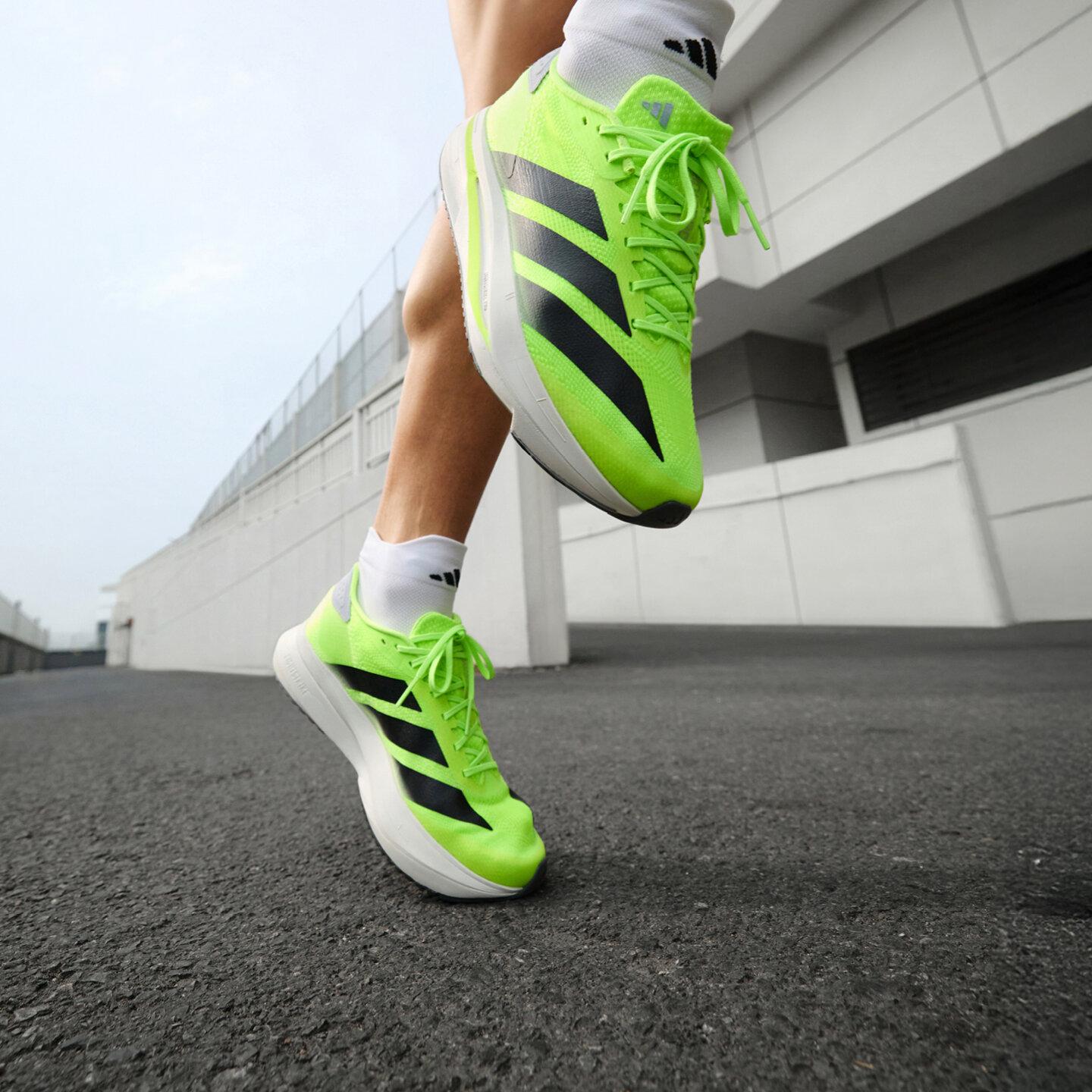 adidas Adizero SL2 Lucid Lemon Core Black Halo Silver 40.5
