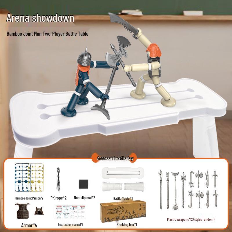 Детская настольная игра-головоломка «Бамбуковый сустав» - Обучающая кукла-игрушка с веревочкой