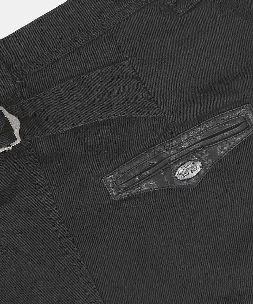 BADBLOOD Mystic Formal Curved Chino Pants - Charcoal