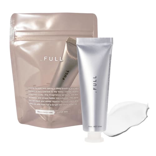 Dotfull Non-sticky Hand Cream, Mini Milk, Fermented Infusion Serum, Moisturizing, 14g Tube