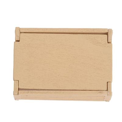 1/12 Domček pre bábiky Miniatúrne doplnky Drevený rám Simulácia Úložný model Hračky