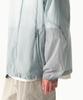 Musinsa Standard [City Leisure] High-Neck Sheer Windbreaker Jacket [Cloudy Blue]