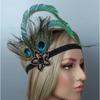 Feather Hair Accessory for Halloween Wedding Photography 1920s Gatsby Ball Party Performance Year End Meeting Headband