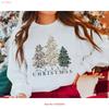 Merry Christmas SweaT T Shirt Crewneck Womens Sweatshi Vintage Washed Slightly Stretched Unisex Versatile Graphic Fashion Homme