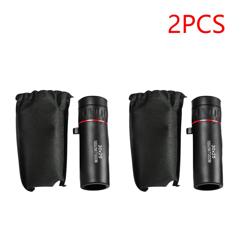 2-5PCS Mini Monocular Portable Telescope Outdoor Camping Handy Optics Scope Large Eyepiece Monocular for Sightseeing Travel