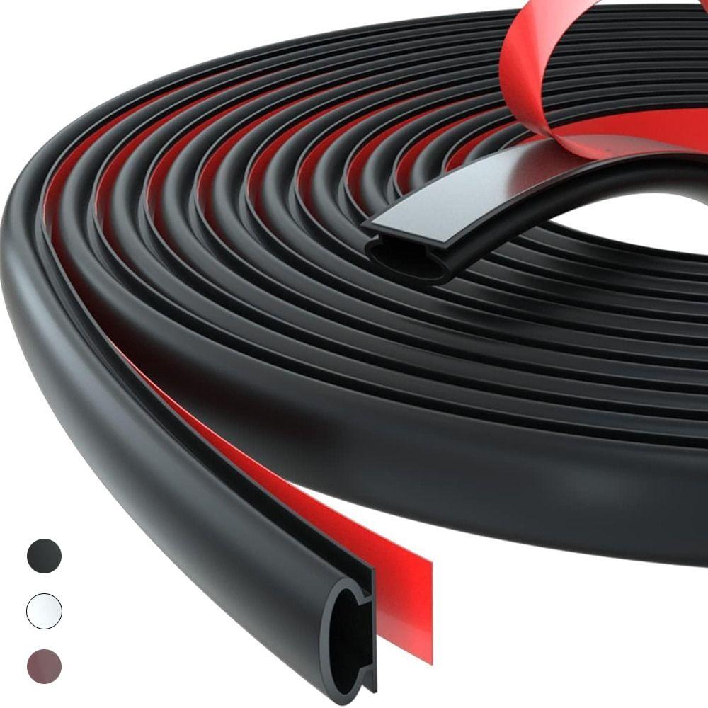6m Windproof Door Seal Strip Soundproofing Draught Excluder Weather Stripping  Household