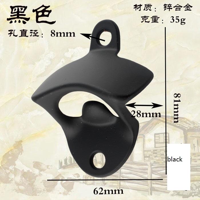 Alloy Wall Mount Bottle Opener Beer Opener Colors