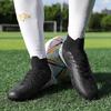 Football Shoes   Unisex Football Boots Lace High Elastic Socks Training Artificial Captain Outdoor Sports Training Football Shoes