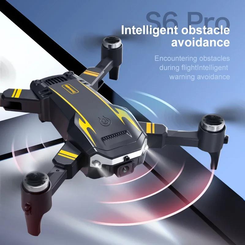 Nuevo G6 UAV Mini Drone Profesional Cuadricóptero Plegable S6 8K HD Cámara GPS Vehículo Aéreo No Tripulado WIFI RC Helicóptero Juguete de Regalo