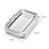 Household Soaps Shelf With Single/Double Layer Personalized Fashion Soaps Dish For Home Bathroom