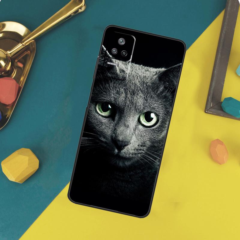 British Shorthair Cat Case For Xiaomi 13T 11T 12T 14T Pro 13 14 15 Ultra POCO X7 Pro X3 X5 X6 F5 F6 M6 Pro Funda